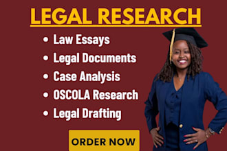 do professional legal research, case analysis, and law memos