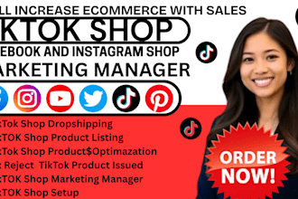 setup tiktok shop dropshipping tiktok shoppable ads manage tiktok shop marketing