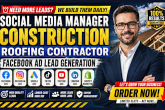 generate roofing solar construction leads via facebook ads socialmedia marketing