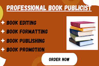 do book editing, formatting for amazon KDP and publishing