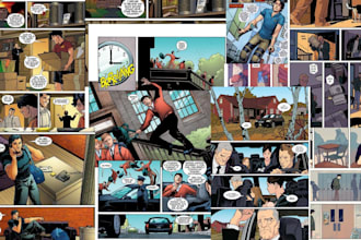 comic book illustration comic artist graphic novel comic strip comic book artist