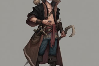 do dnd character art illustration commissions