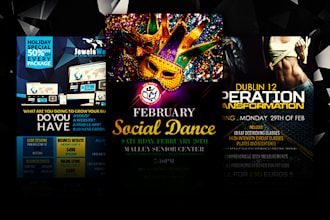 do an amazing flyer design