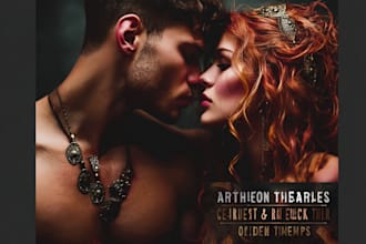design urban erotica romance book cover or KDP cover