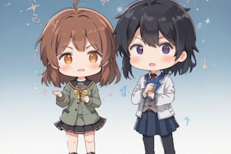 draw chibi art or chibi characters