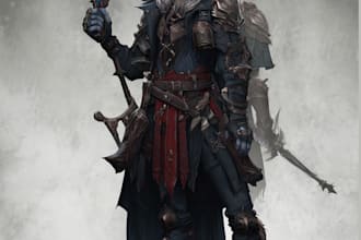 create fantasy character, monster, humanoid, dnd or similar