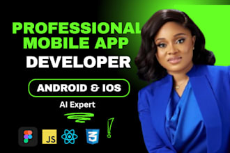 do bubble mobile app development, android, ios app development, flutter app, app