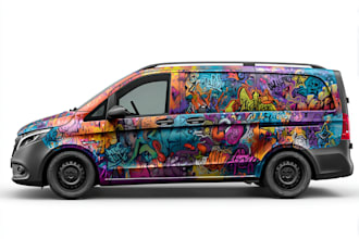 design expert van wrap, truck wrap, and car wrap design
