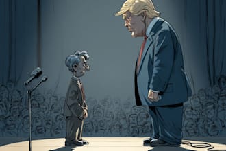 do illustrate political cartoon and caricature for you