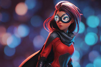 create superhero cartoon character for you