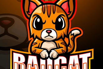 design pet, dog, cat or animal and veterinary logo