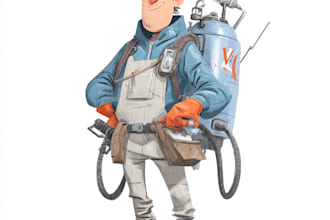 draw minimalist illustration in vector art and portrait