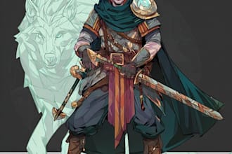 dnd character art and dnd character art