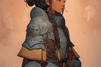paint realistic or fantasy character art
