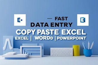 data entry and all microsoft offices tool