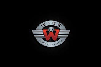design iconic aesthetics dealership auto logo