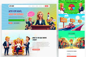 build crypto presale website memecoin website, crypto token, ico presale website