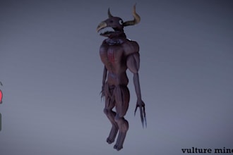sculpt a detailed 3d character