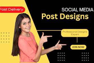 create urgent social media posts, banner, and flyer in 24 hour