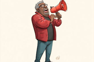 create political and editorial cartoons