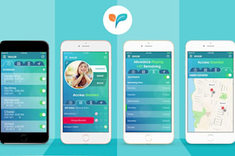 develop parental control app for screen time and activity tracking, app blocking