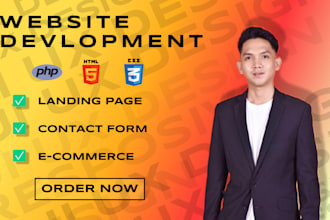 create business websites, custom website designs, and full website