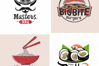 design a professional chinese food and restaurant logo