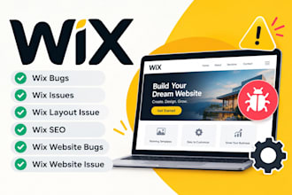 fix wix studio mobile version, fix wix bugs and  wix studio issues, wix error
