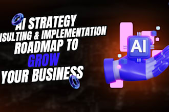 provide ai strategy consulting and implementation roadmap for your business