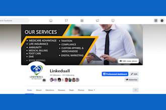 create your professional linkedin banner