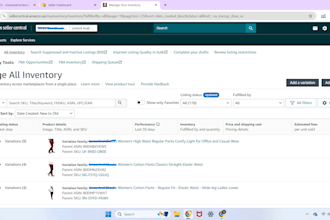 manage your amazon seller central catalog professionally
