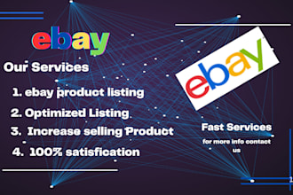 do ebay product listing