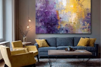 design breathtaking abstract art for your home and office