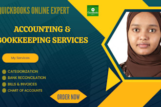 do bookkeeping and accounting on quickbooks online