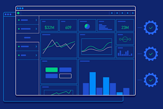 build a custom python dashboard with your data
