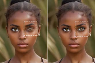do ai image editing fix defects, enhance quality, and upscale art