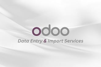 data entry into odoo erp