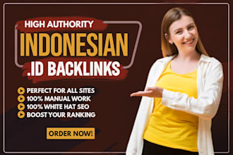 provide high da DR indonesian dofollow id backlinks