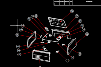 make 3d and 2d drawings for you or even 3d to 2d conversions
