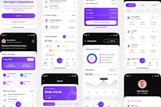 build a custom HR management app with time tracking and hybrid work features