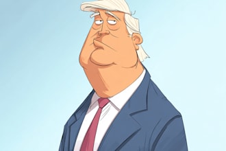 draw political cartoon and comic strip