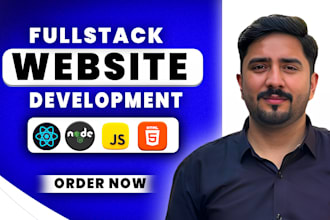 develop custom website as full stack developer