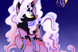 create your personal my little pony character
