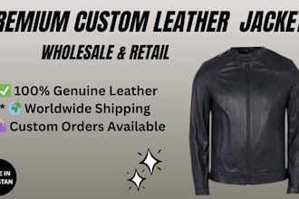 manufacture premium quality leather jackets and goods
