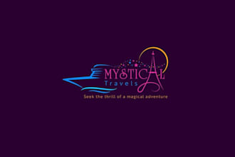 design unique engaging travel logo