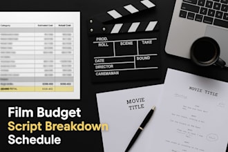 do script breakdown, schedule and movie magic film budget