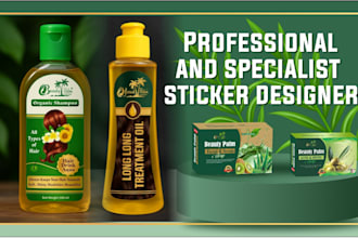 design product label ,sticker