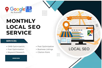 do neighborhood SEO for nearby customers monthly