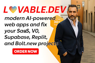 build lovable ai website fix replit webapp bolt new saas fix v0 ai app supabase