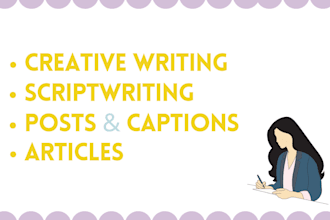 be your content writer
